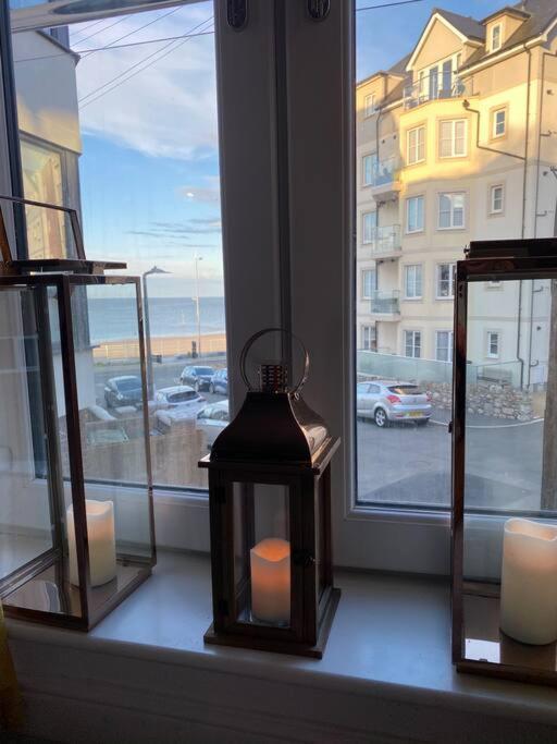 Rhôs-on-Sea Luxury Modern 1Bed Sea View Apartment מראה חיצוני תמונה